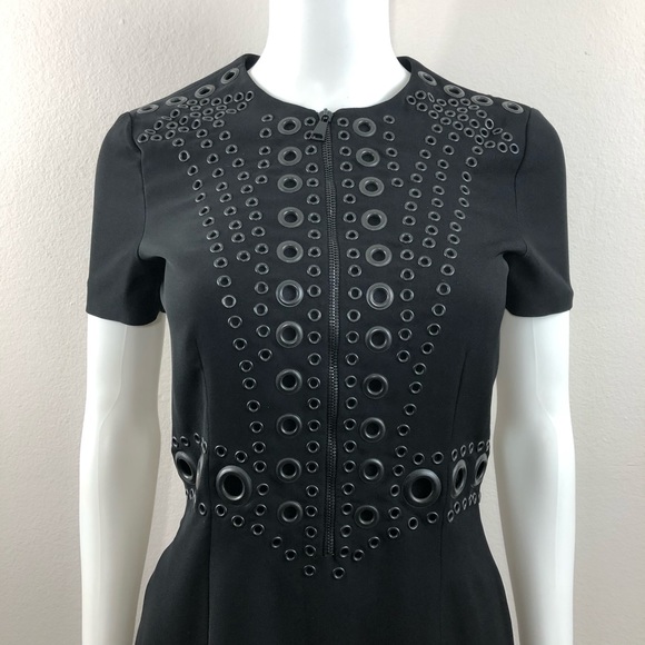 GIVENCHY Metal Eyelet Grommet Embellished Dress - Picture 8 of 11